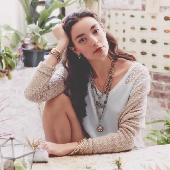 Chloe and Isabel Casablanca Bead + Fringe Multi-Wrap Bracelet B214N - Picture 5 of 7